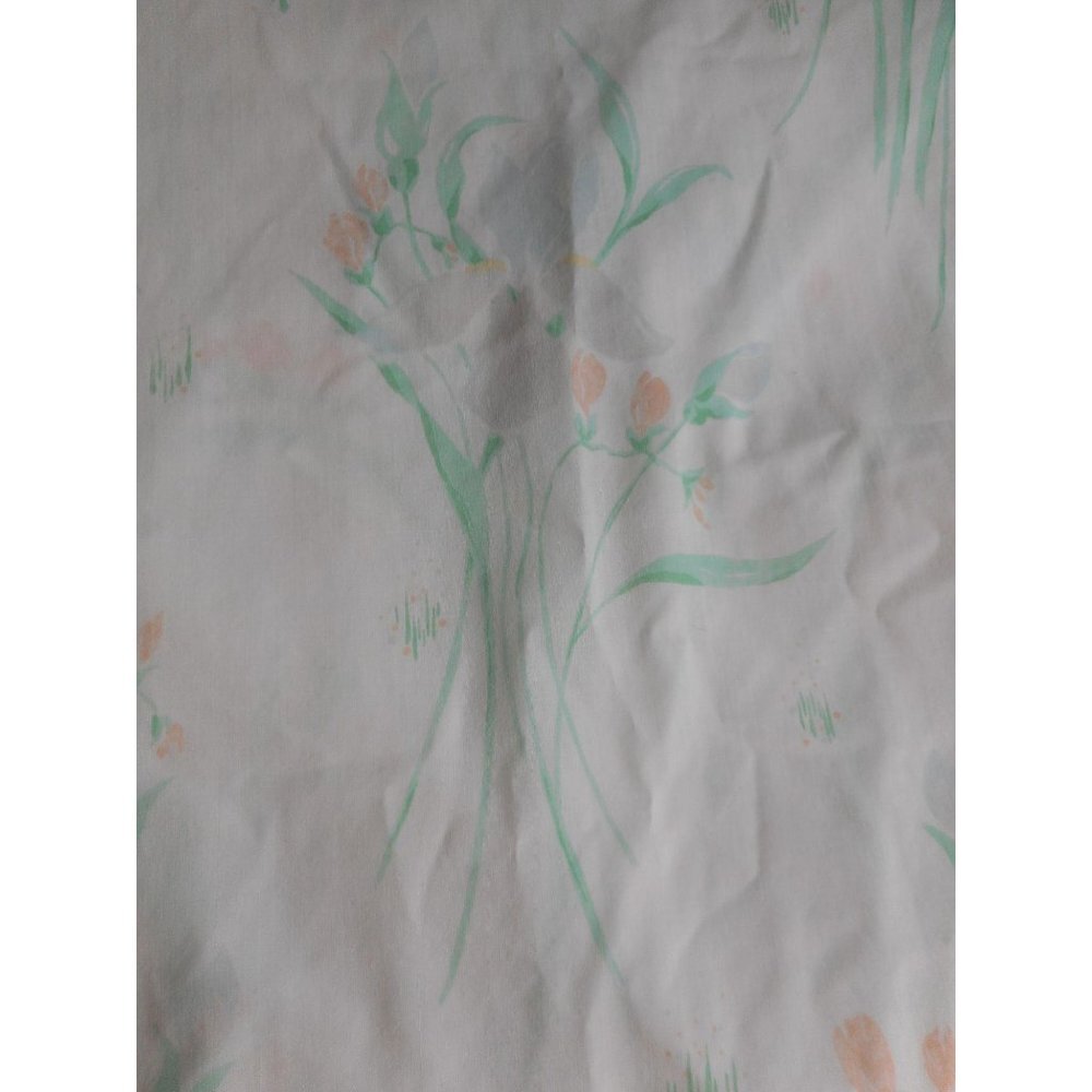 Vintage Floral Queen Flat Lady Pepperell Sheet - Picture 3 of 5